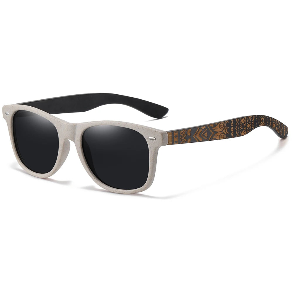 Camden - Natural Bamboo Handmade Polarized Sunglasses