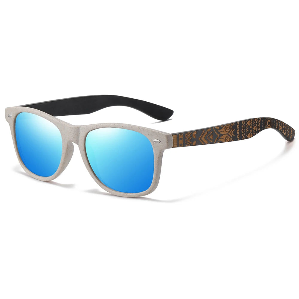 Camden - Natural Bamboo Handmade Polarized Sunglasses